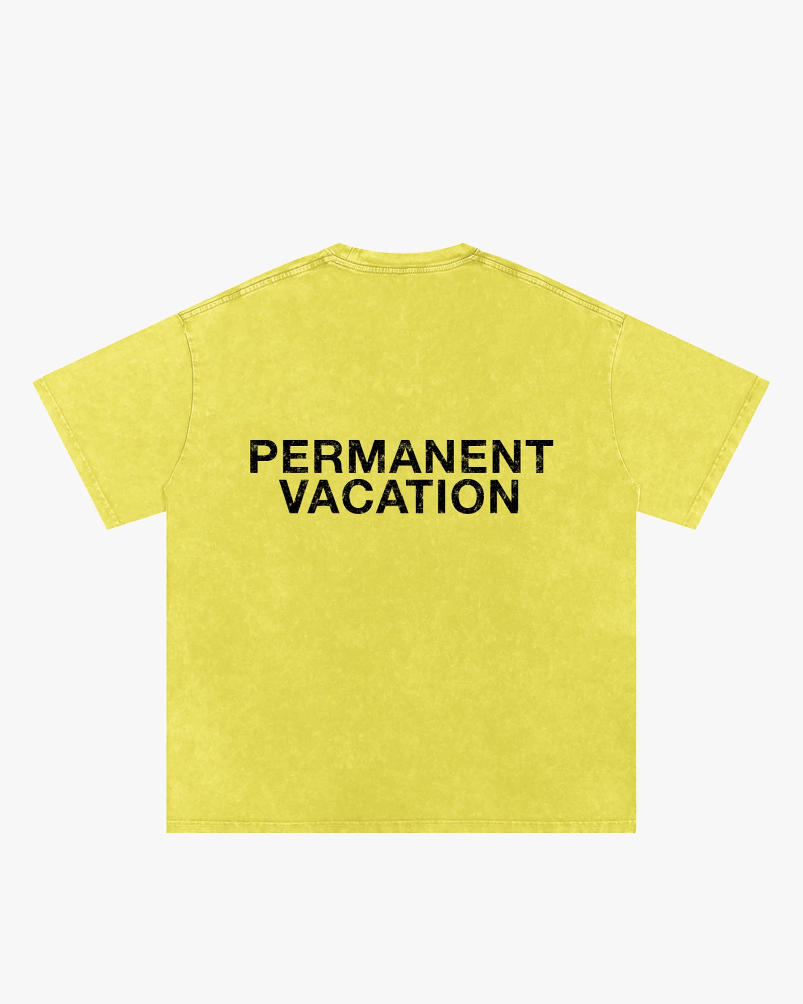 Classic Acid Wash Tee Yellow
