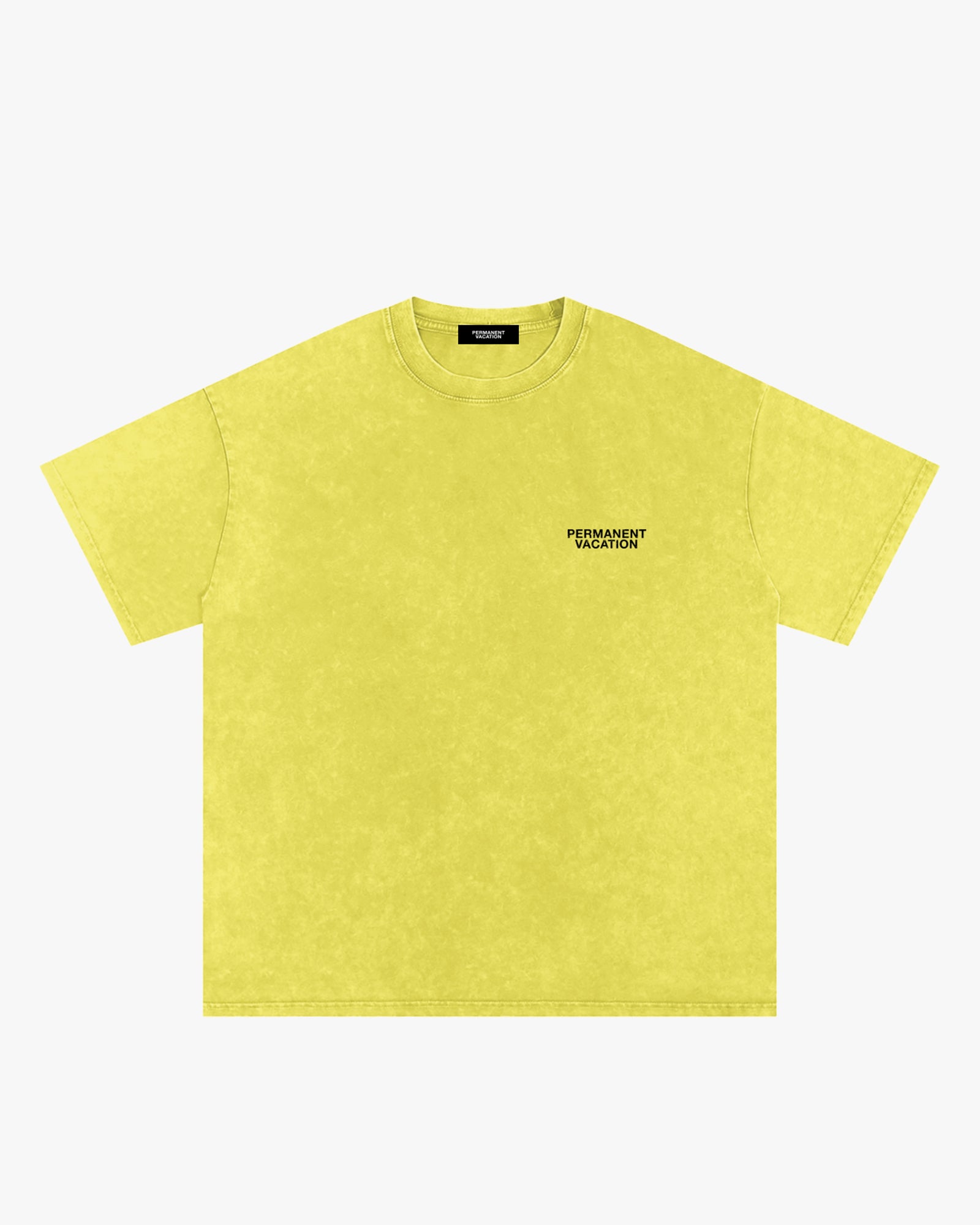 Classic Acid Wash Tee Yellow