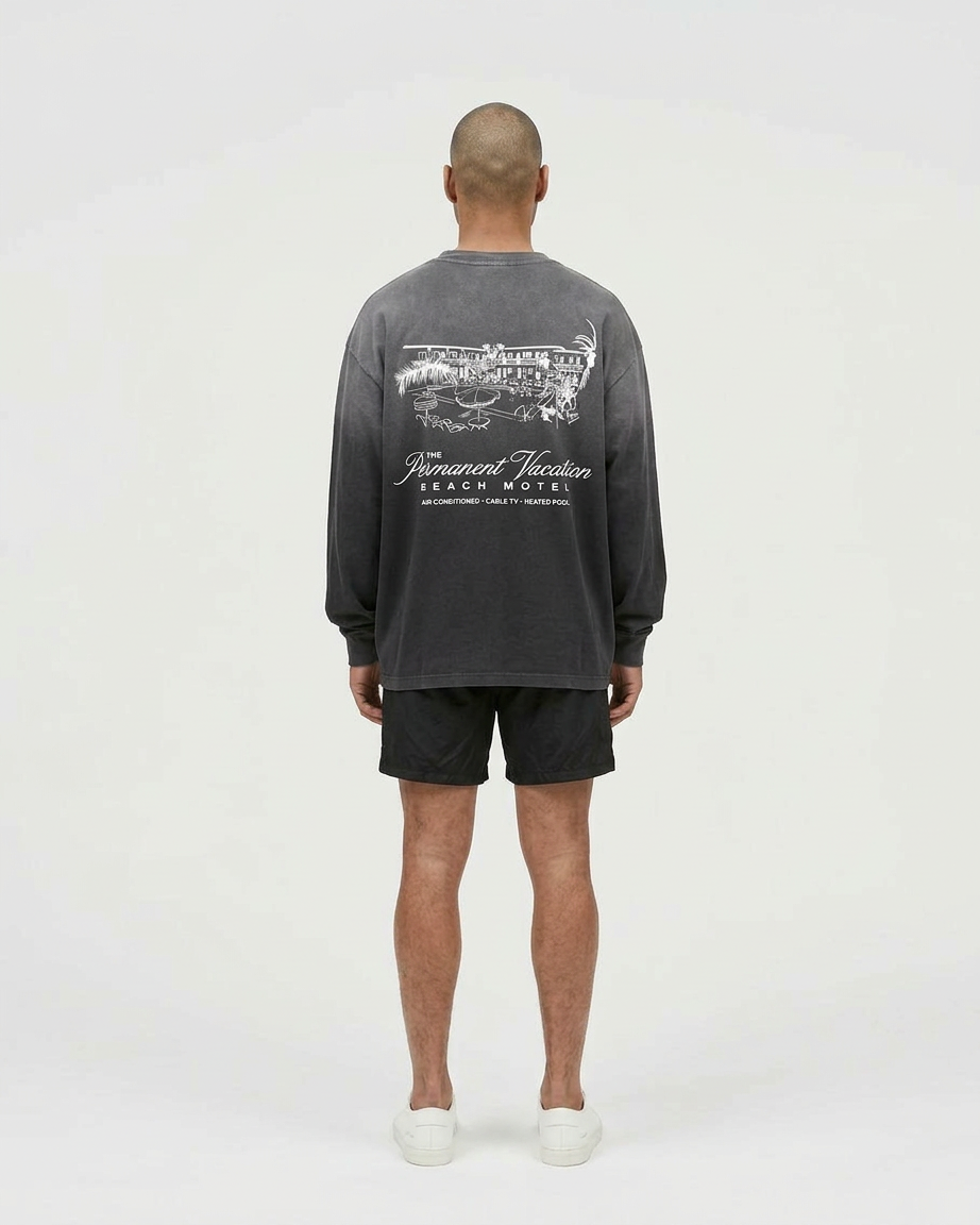 Beach Motel Sun Fade Long Sleeve