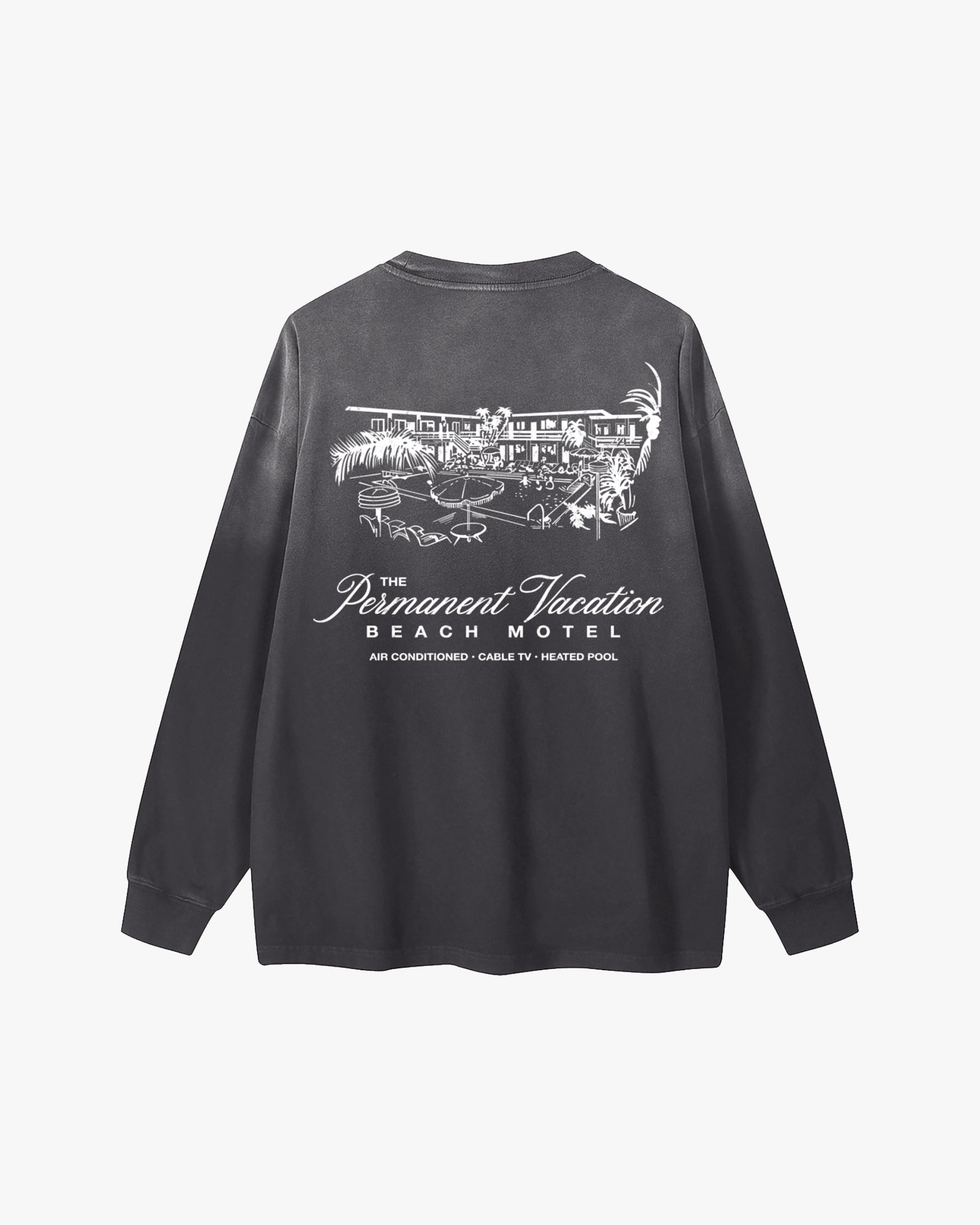 Beach Motel  Sun Fade Long Sleeve