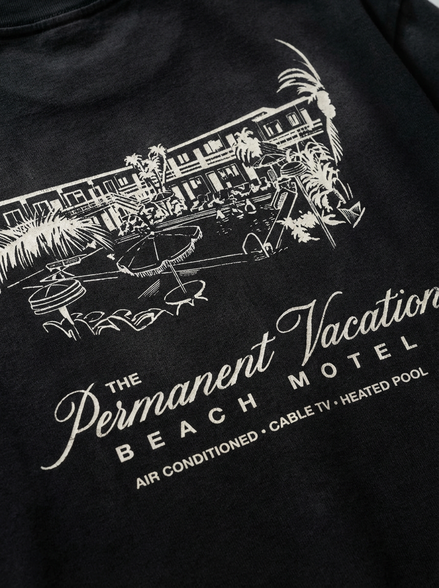 Beach Motel  Sun Fade Long Sleeve