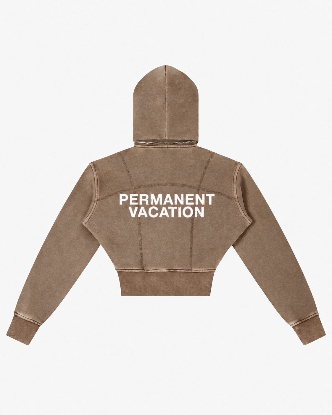 Dakota Cropped Fleece Hoodie