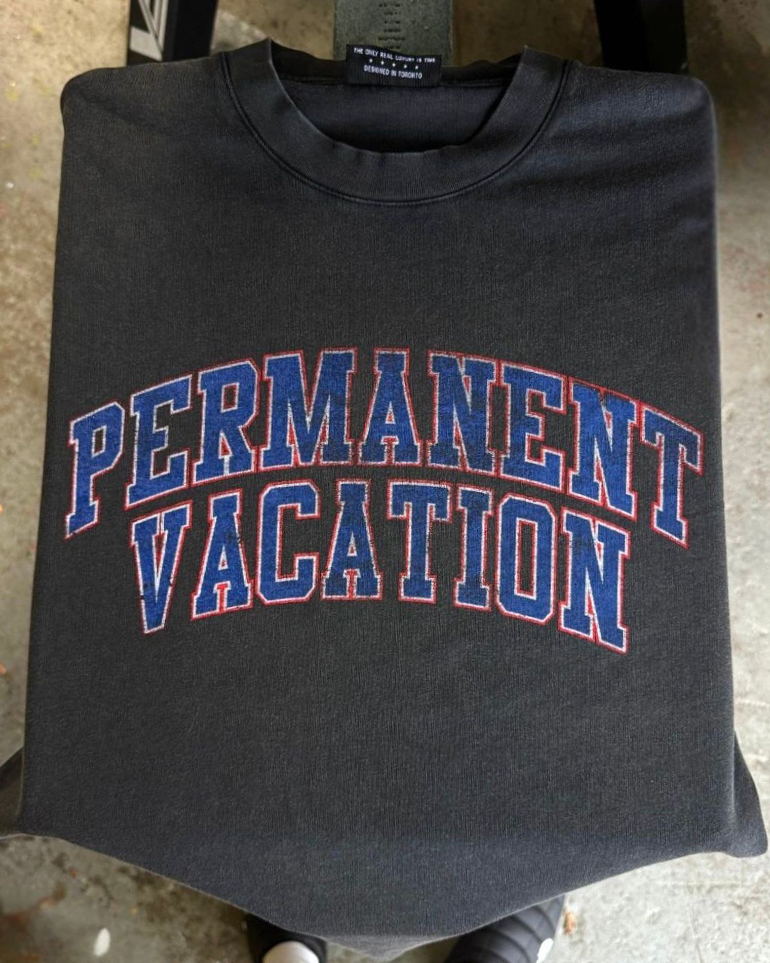 Permanent Vacation Campus Tee