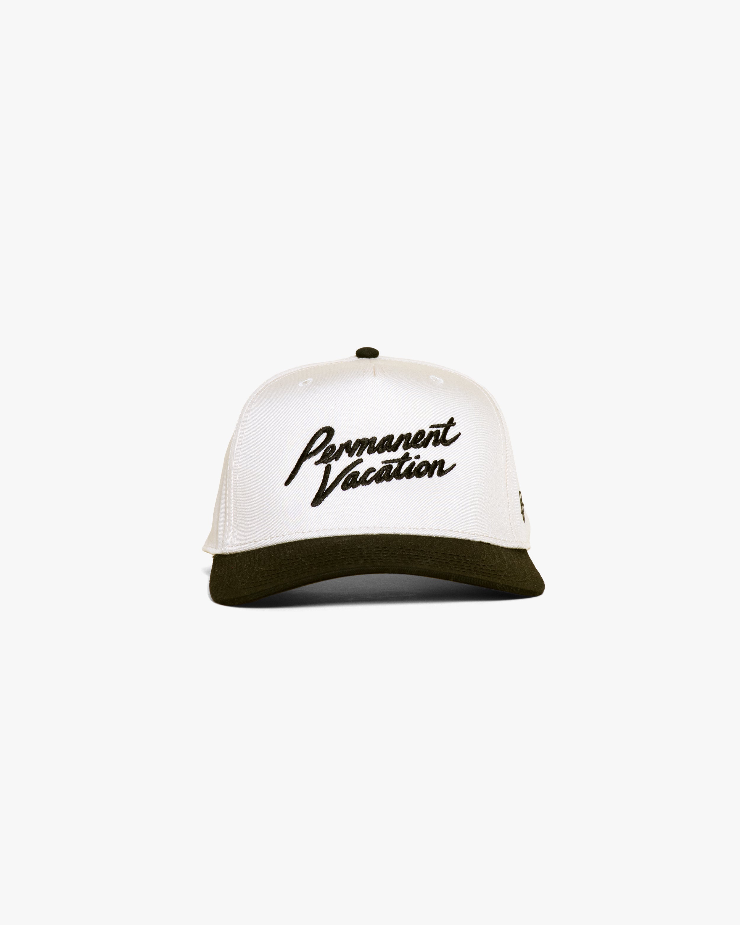 Malibu 5 Panel Hat - Natural/Black