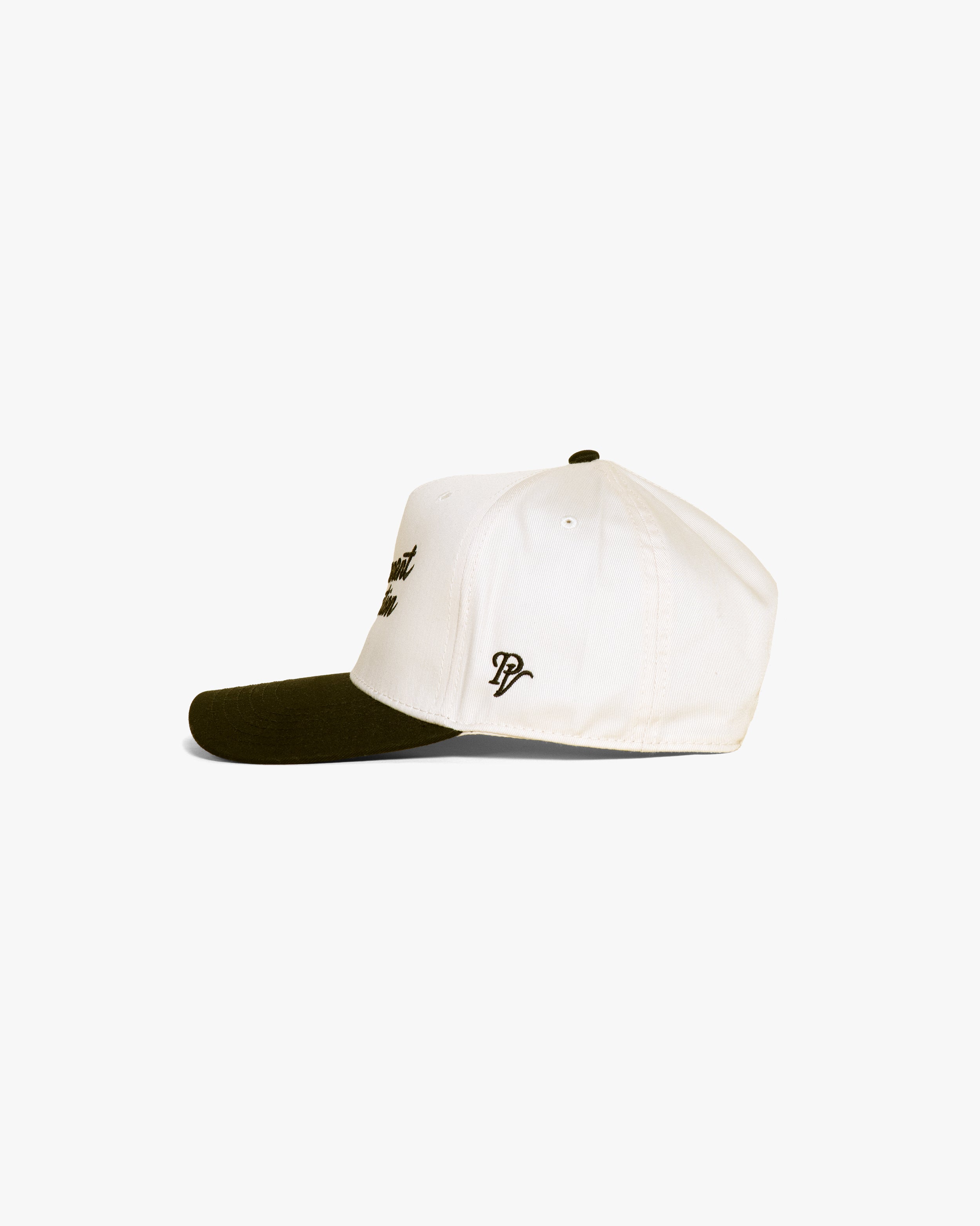 Malibu 5 Panel Hat - Natural/Black