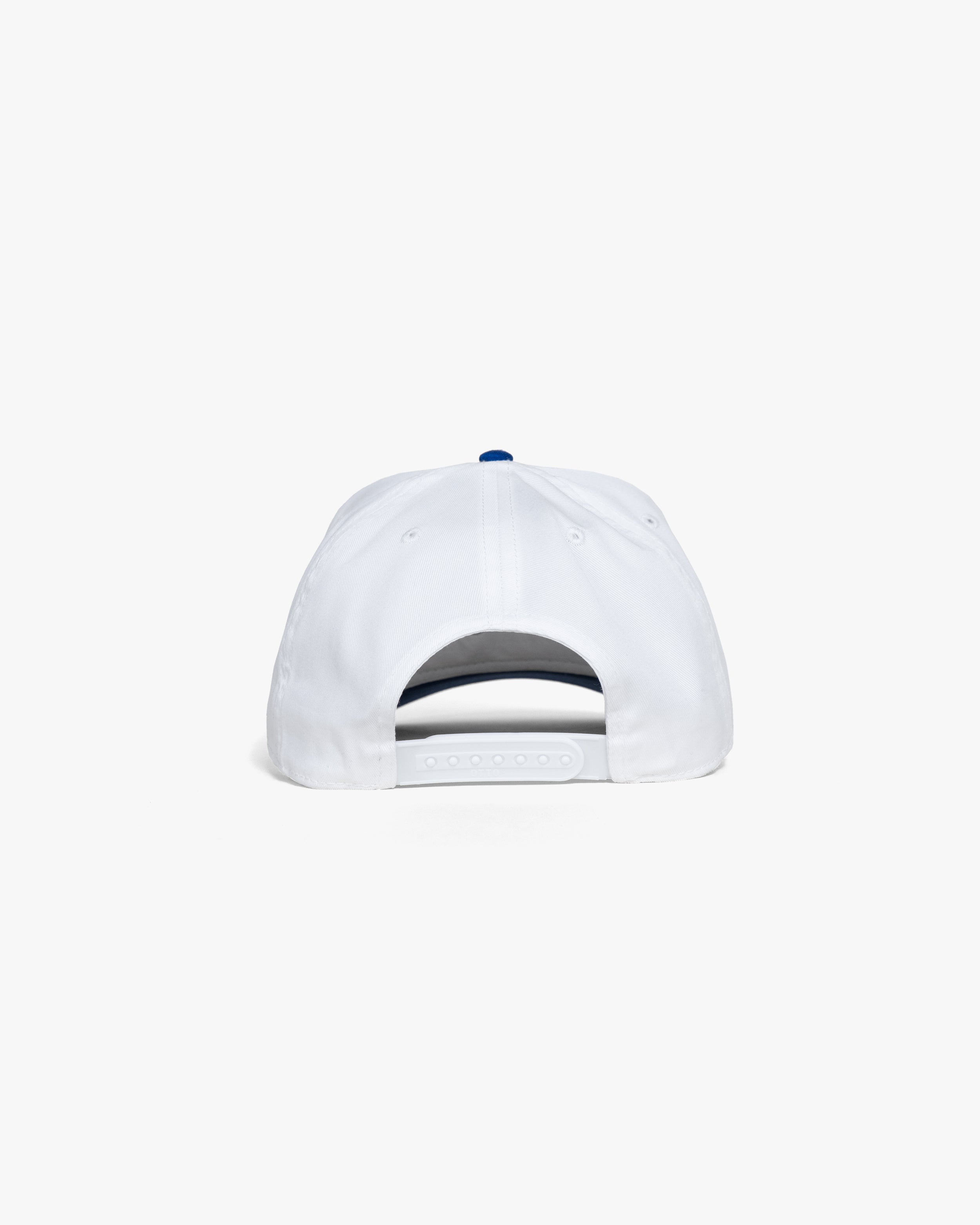Malibu 5 Panel Hat - White/Royal