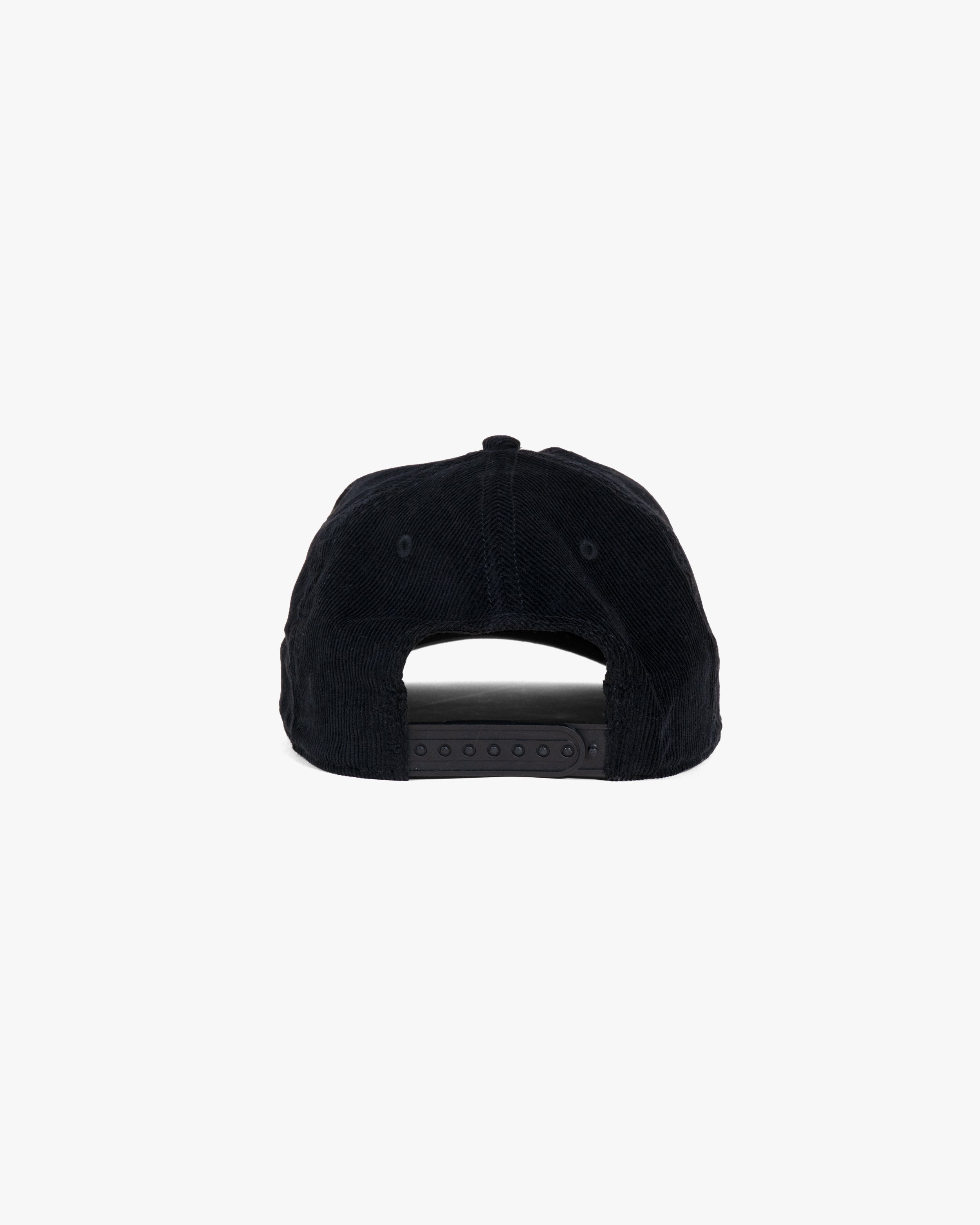 Malibu Corduroy Hat  - Black