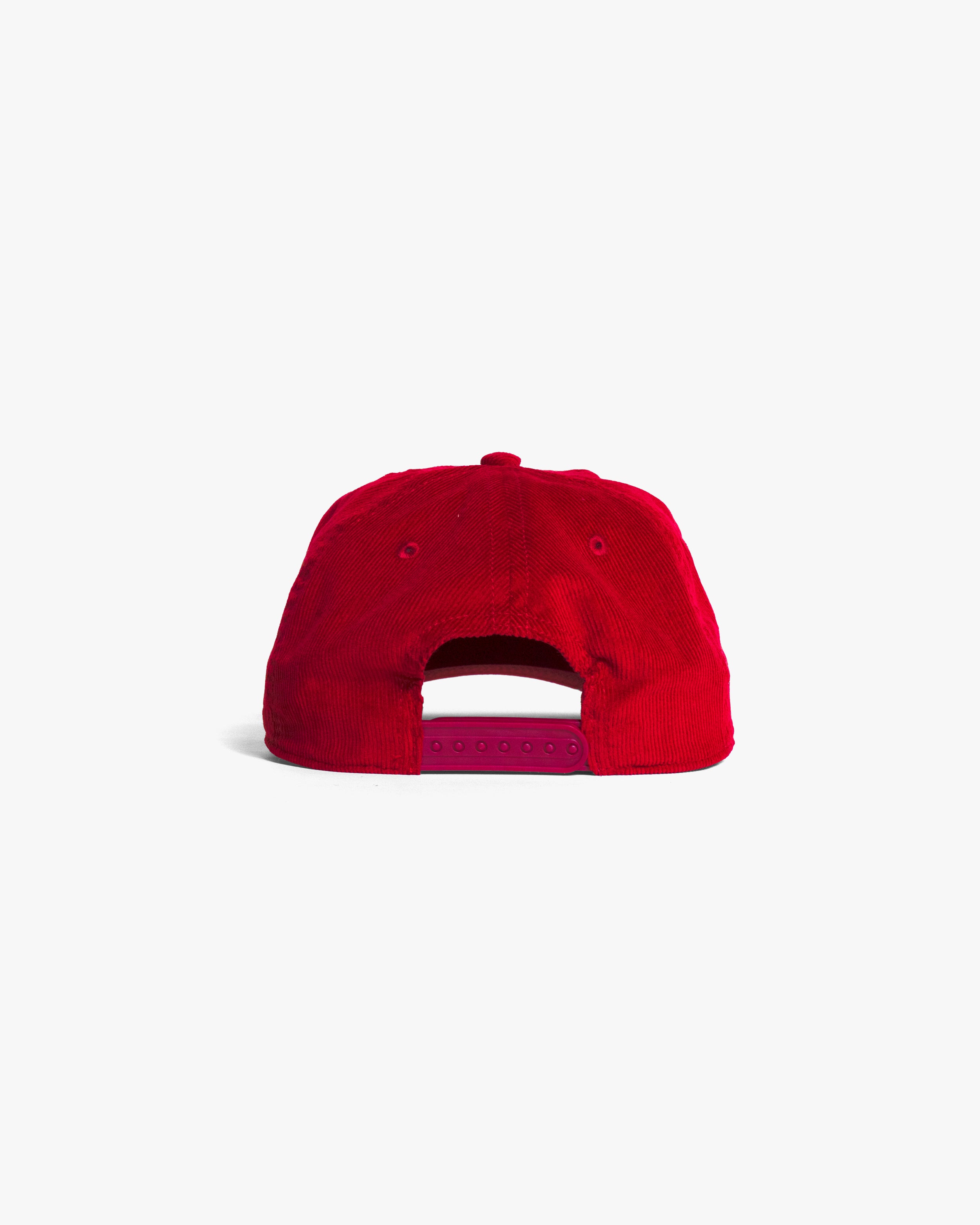 Malibu Corduroy Hat  - Red