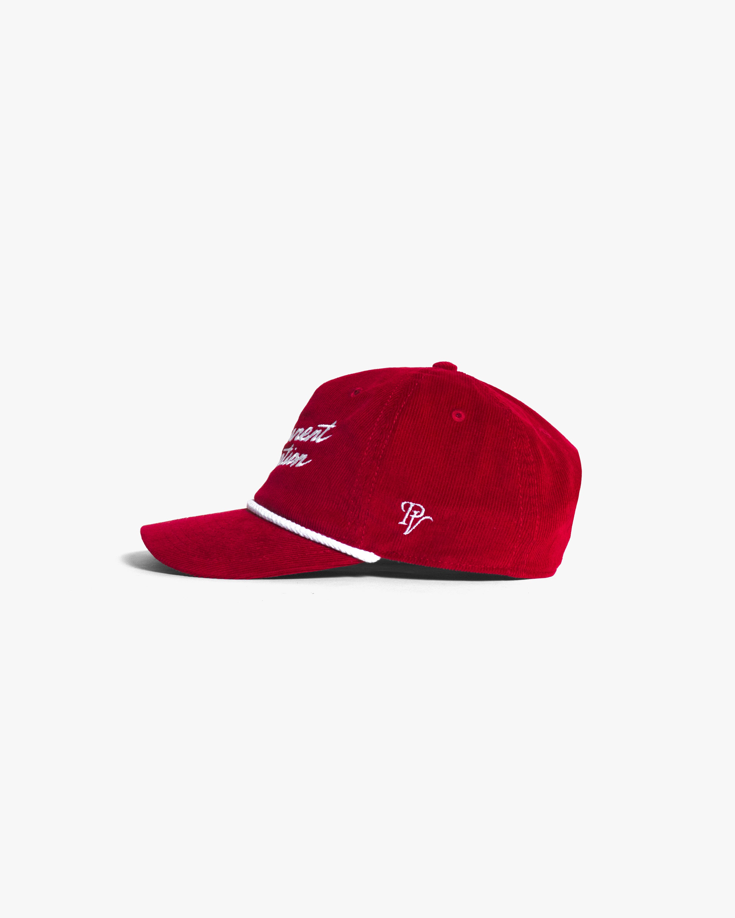 Malibu Corduroy Hat  - Red